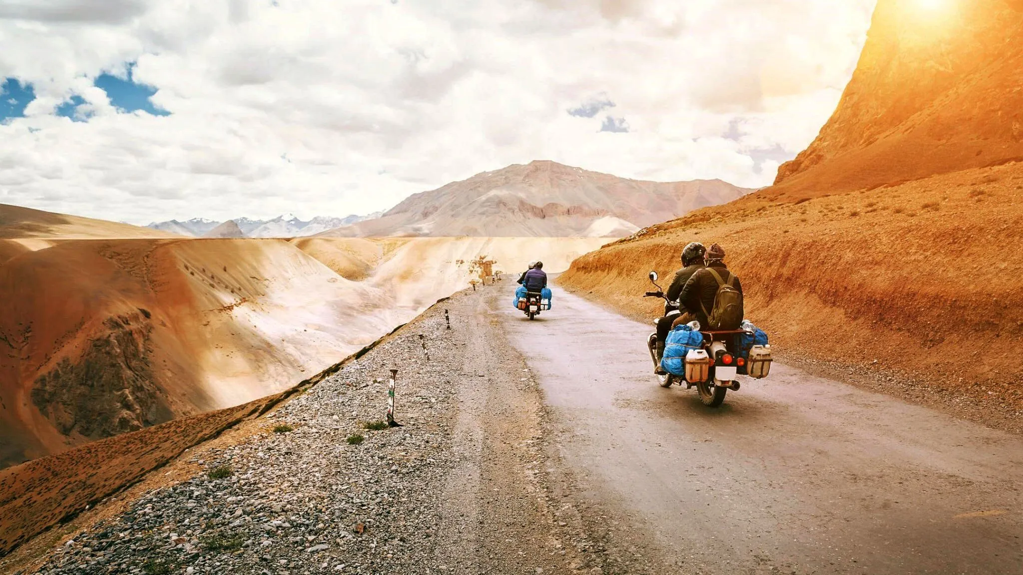 <span> Day 3 </span> Embark on an Unforgettable Journey from Leh to Nubra Valley via the Iconic Khardung-La Pass, One of the Highest Motorable Roads in the World (at 18,000 ft.)