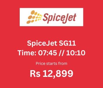 SpiceJet SG5 Time 0745 2335