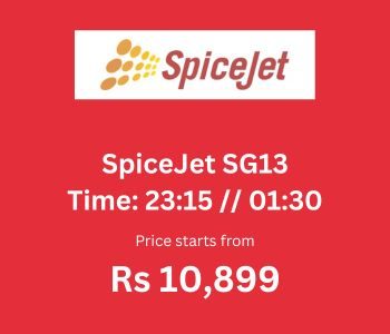 SpiceJet SG5 Time 2050 2335 Mumbai new
