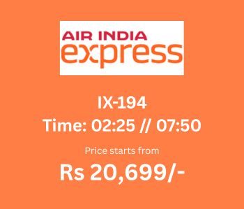 air india express dubai to lucknow