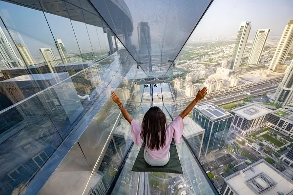 Sky Views Observatory Dubai Ticket – Glass Slide & Skyline Views