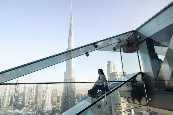 Sky Views Observatory Dubai Ticket – Glass Slide & Skyline Views